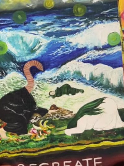 story medicine tarot animal woman card