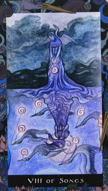 the blood moon tarot card