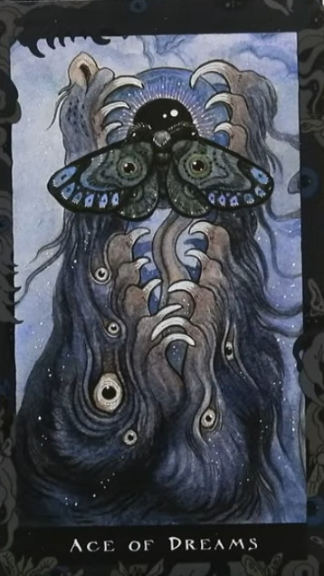 the blood moon tarot card