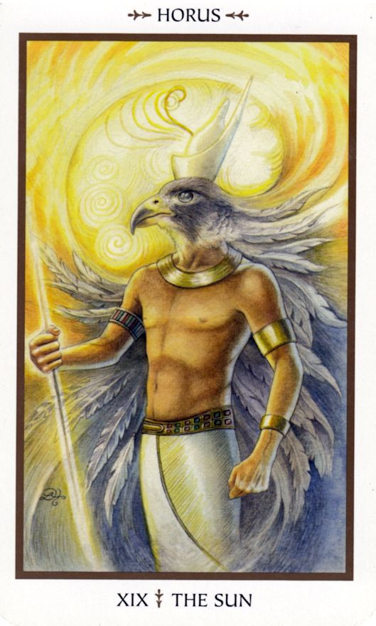Animals Divine Tarot card