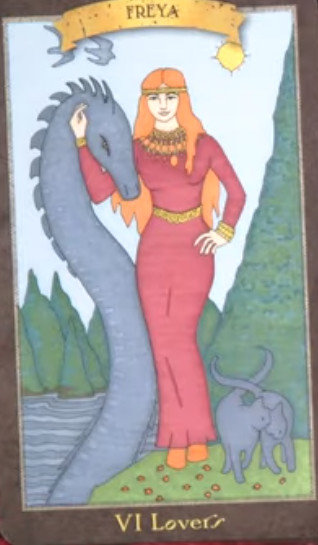 Dark Goddess Tarot card