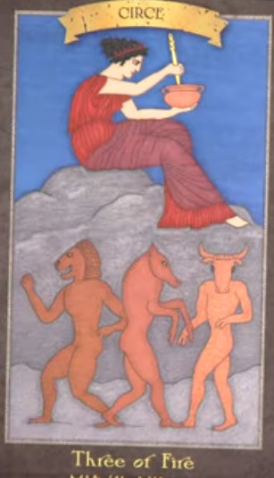 Dark Goddess Tarot card